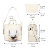 Maxbell Sports Gym Bag Luggage Handbag Travel Duffle Bag for Travel Camping Exercise Gray