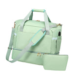 Maxbell Sports Gym Bag Luggage Handbag Travel Duffle Bag for Travel Camping Exercise Green