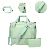 Maxbell Sports Gym Bag Luggage Handbag Travel Duffle Bag for Travel Camping Exercise Green