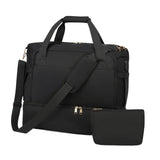 Maxbell Sports Gym Bag Luggage Handbag Travel Duffle Bag for Travel Camping Exercise Black