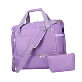 Maxbell Sports Gym Bag Luggage Handbag Travel Duffle Bag for Travel Camping Exercise Purple