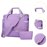 Maxbell Sports Gym Bag Luggage Handbag Travel Duffle Bag for Travel Camping Exercise Purple