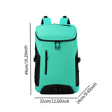 Women Badminton Bag Tennis Backpack for Training Outdoor Activities Softball Green