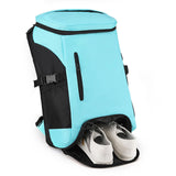 Women Badminton Bag Tennis Backpack for Training Outdoor Activities Softball Blue