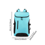 Women Badminton Bag Tennis Backpack for Training Outdoor Activities Softball Blue