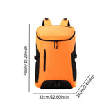 Women Badminton Bag Tennis Backpack for Training Outdoor Activities Softball Orange