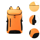 Women Badminton Bag Tennis Backpack for Training Outdoor Activities Softball Orange