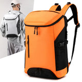 Women Badminton Bag Tennis Backpack for Training Outdoor Activities Softball Orange