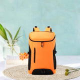 Women Badminton Bag Tennis Backpack for Training Outdoor Activities Softball Orange