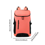 Women Badminton Bag Tennis Backpack for Training Outdoor Activities Softball Pink