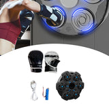 Music Boxing Machine Boxing Training Equipment for Kickboxing Sanda Karate Black