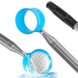 Maxbell Golf Ball Retriever Metal Golf Ball Catcher Anti Slip Grip Golf Gift for Men