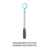 Maxbell Golf Ball Retriever Metal Golf Ball Catcher Anti Slip Grip Golf Gift for Men