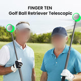 Maxbell Golf Ball Retriever Metal Golf Ball Catcher Anti Slip Grip Golf Gift for Men