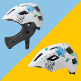 Maxbell Kids Bike Helmet Cycling Helmet Outdoor Activities Portable Full Face Helmet Blue