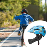 Maxbell Kids Bike Helmet Cycling Helmet Outdoor Activities Portable Full Face Helmet Blue Frog