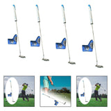 Maxbell Golf Putter Zinc Alloy Golf Putting Practice Tool for Indoor Yard Background 81.28cmx14cmx3.5cm