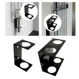 Barbell Bar Holder Gym Accessory Metal 2 inch Hole Diameter Barbell Bar Rack Single Bar Holder