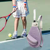 Tennis Racket Bag Racket Carrying Bag Bag Tennis Strap Bag violet