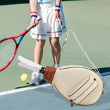 Tennis Racket Bag Racket Carrying Bag Bag Tennis Strap Bag white