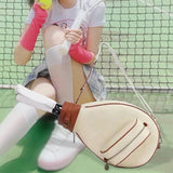 Tennis Racket Bag Racket Carrying Bag Bag Tennis Strap Bag white