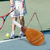 Tennis Racket Bag Racket Carrying Bag Bag Tennis Strap Bag brown