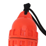 Scuba Diving Dry Box Cylindrical Dry Box for Boating Water Sports Snorkeling Orange