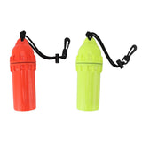 Scuba Diving Dry Box Cylindrical Dry Box for Boating Water Sports Snorkeling Orange