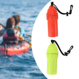 Scuba Diving Dry Box Cylindrical Dry Box for Boating Water Sports Snorkeling Orange