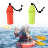 Scuba Diving Dry Box Cylindrical Dry Box for Boating Water Sports Snorkeling Orange