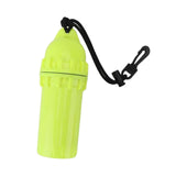 Scuba Diving Dry Box Cylindrical Dry Box for Boating Water Sports Snorkeling Yellow