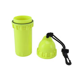 Scuba Diving Dry Box Cylindrical Dry Box for Boating Water Sports Snorkeling Yellow