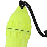 Scuba Diving Dry Box Cylindrical Dry Box for Boating Water Sports Snorkeling Yellow