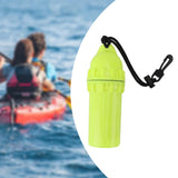 Scuba Diving Dry Box Cylindrical Dry Box for Boating Water Sports Snorkeling Yellow