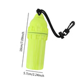 Scuba Diving Dry Box Cylindrical Dry Box for Boating Water Sports Snorkeling Yellow