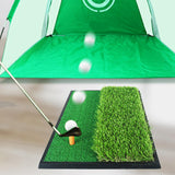 Maxbell Golf Hitting Mat Rug Golf Practice Mat for Fairway Gift Outdoor Sports