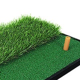 Maxbell Golf Hitting Mat Rug Golf Practice Mat for Fairway Gift Outdoor Sports