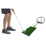 Maxbell Golf Hitting Mat Rug Golf Practice Mat for Fairway Gift Outdoor Sports