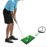 Maxbell Golf Hitting Mat Non Slip Golf Practice Mat for Home Backyard Golf Equipment