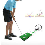 Maxbell Golf Hitting Mat Non Slip Golf Practice Mat for Home Backyard Golf Equipment