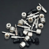 10x Bike Tire Valve Tyre Valve Zinc Alloy for Bicycle Repairing Dunlop Valve