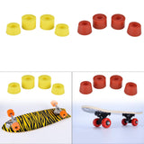 Maxbell Skateboard Bushings Shock Absorber Longboard Bushings for Outdoor Activities Yellow