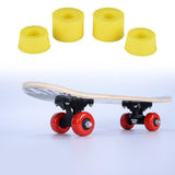 Maxbell Skateboard Bushings Shock Absorber Longboard Bushings for Outdoor Activities Yellow