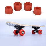 Maxbell Skateboard Bushings Shock Absorber Longboard Bushings for Outdoor Activities Red