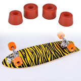 Maxbell Skateboard Bushings Shock Absorber Longboard Bushings for Outdoor Activities Red