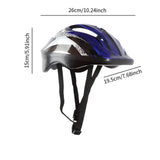 Maxbell Kids Bike Helmet Skating Helmet for Skateboarding Outdoor Sports Bike Riding Blue