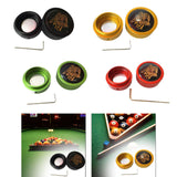 Maxbell Pool Cue Chalk Holder Protects Your Chalk Aluminum Billiard Cue Chalk Holder Black