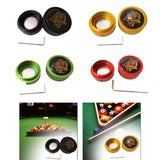 Maxbell Pool Cue Chalk Holder Protects Your Chalk Aluminum Billiard Cue Chalk Holder Black