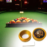 Maxbell Pool Cue Chalk Holder Protects Your Chalk Aluminum Billiard Cue Chalk Holder Gold