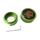 Maxbell Pool Cue Chalk Holder Protects Your Chalk Aluminum Billiard Cue Chalk Holder Green